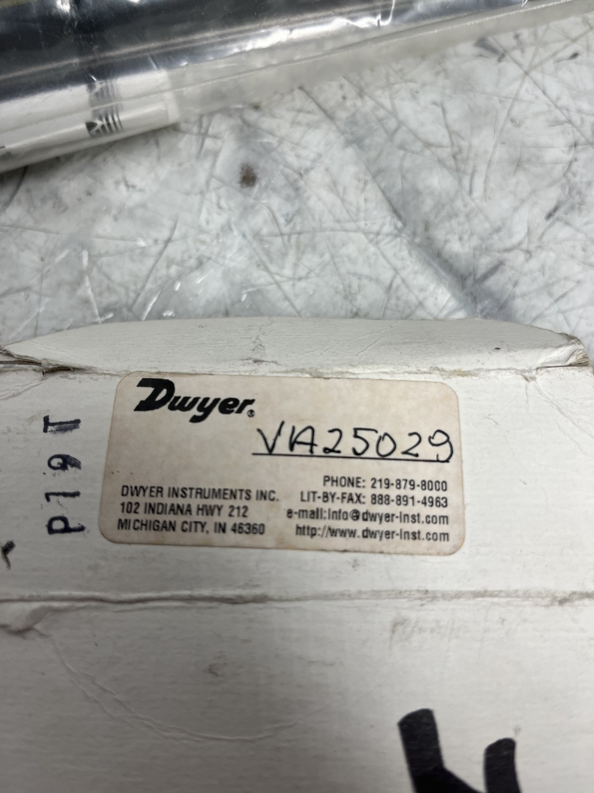 Dwyer VA25029 Glass Flow Meter