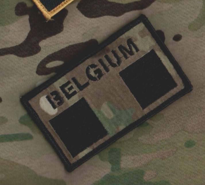 BELGIAN SPECIAL FORCES GROUP 3 PARA SPECIAL OPERATIONS REGIMENT SOR vêlkrö PATCH