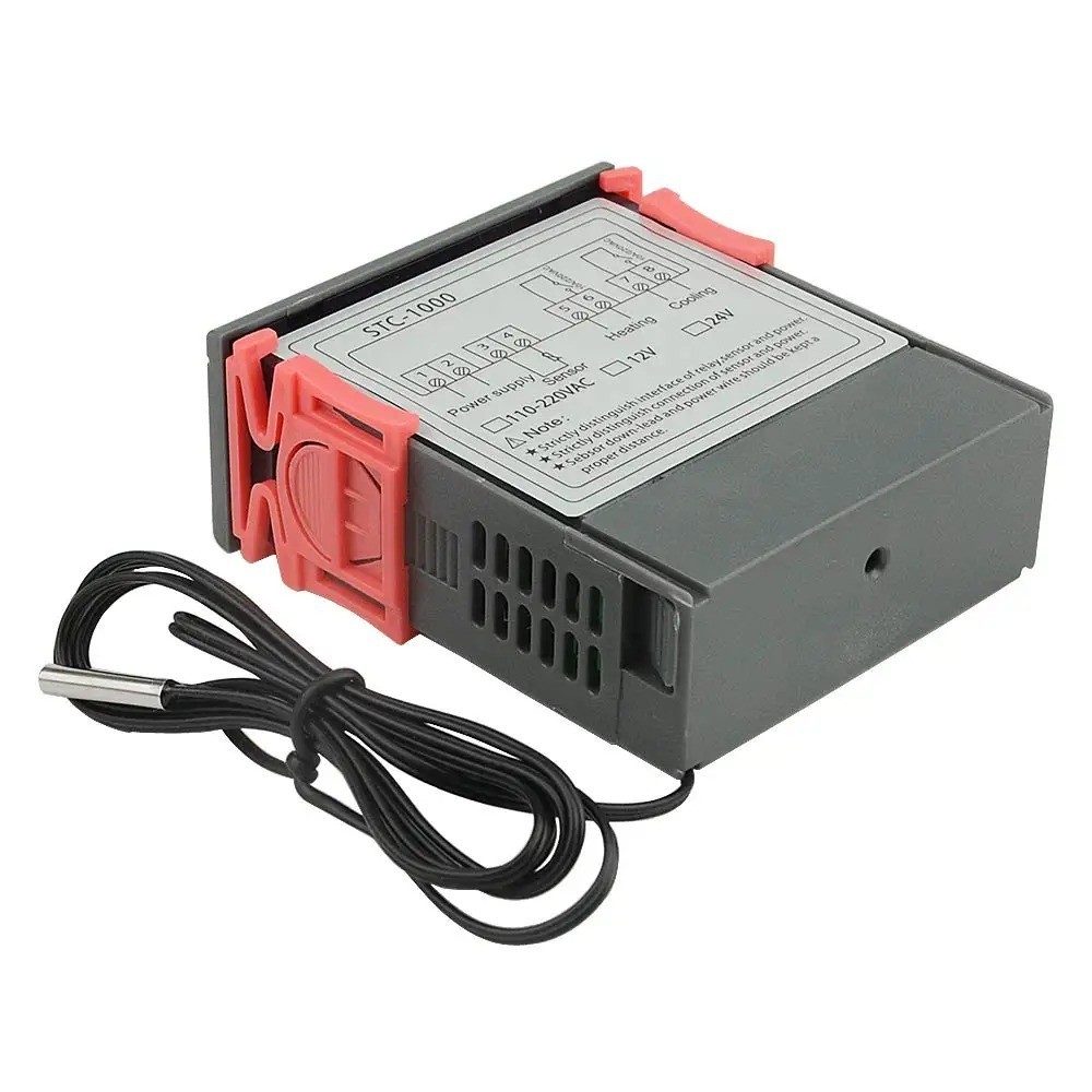 Universal STC-1000 Digital Temperature Controller Thermostat w/ Sensor AC 110V