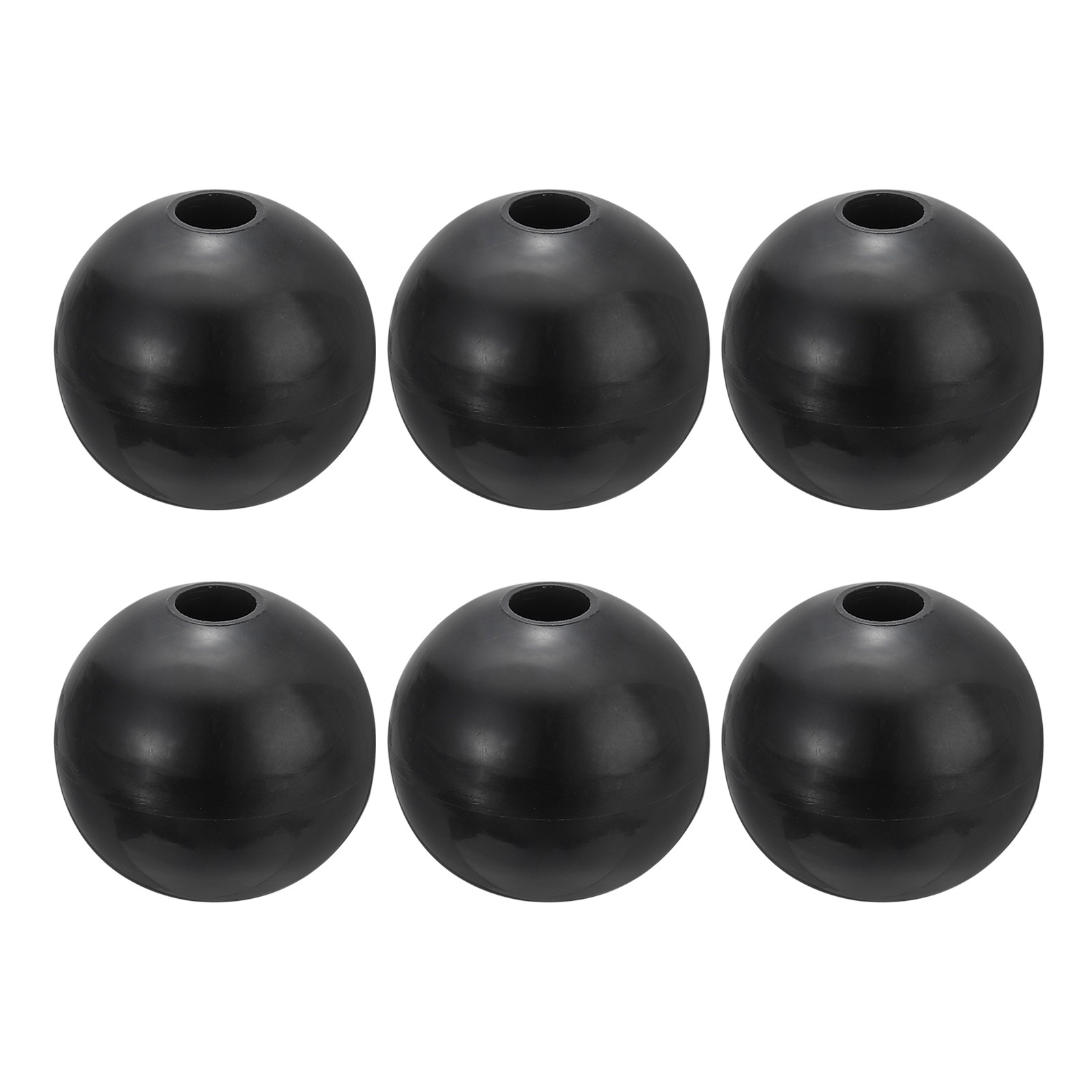 6 Set Cable Ball Stopper Gym Machine Accessories for Cable Fitness Nylon Black