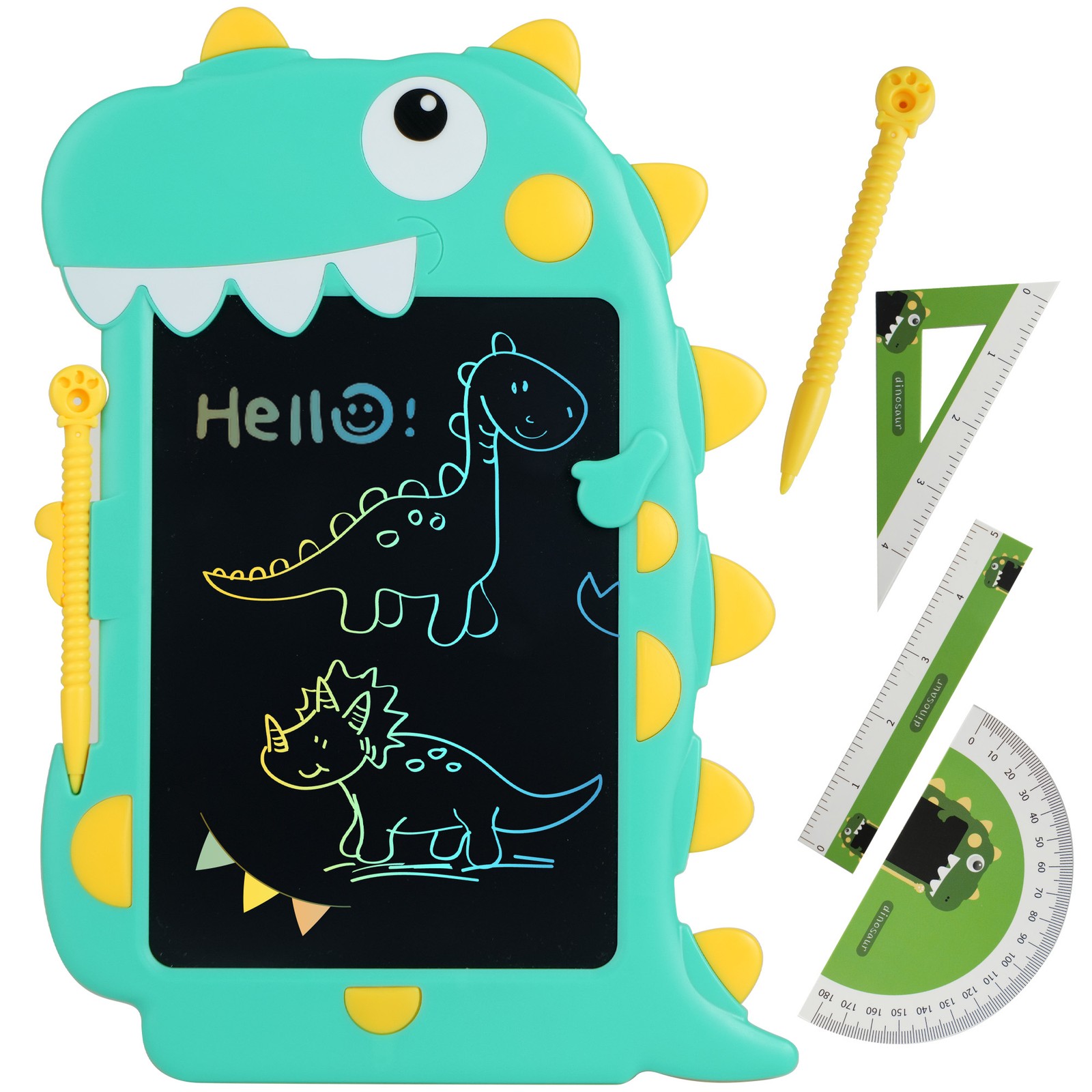 8.5 in Dinosaur LCD Writing Drawing Tablet Doodle Board for Kids Boys Girls Gift