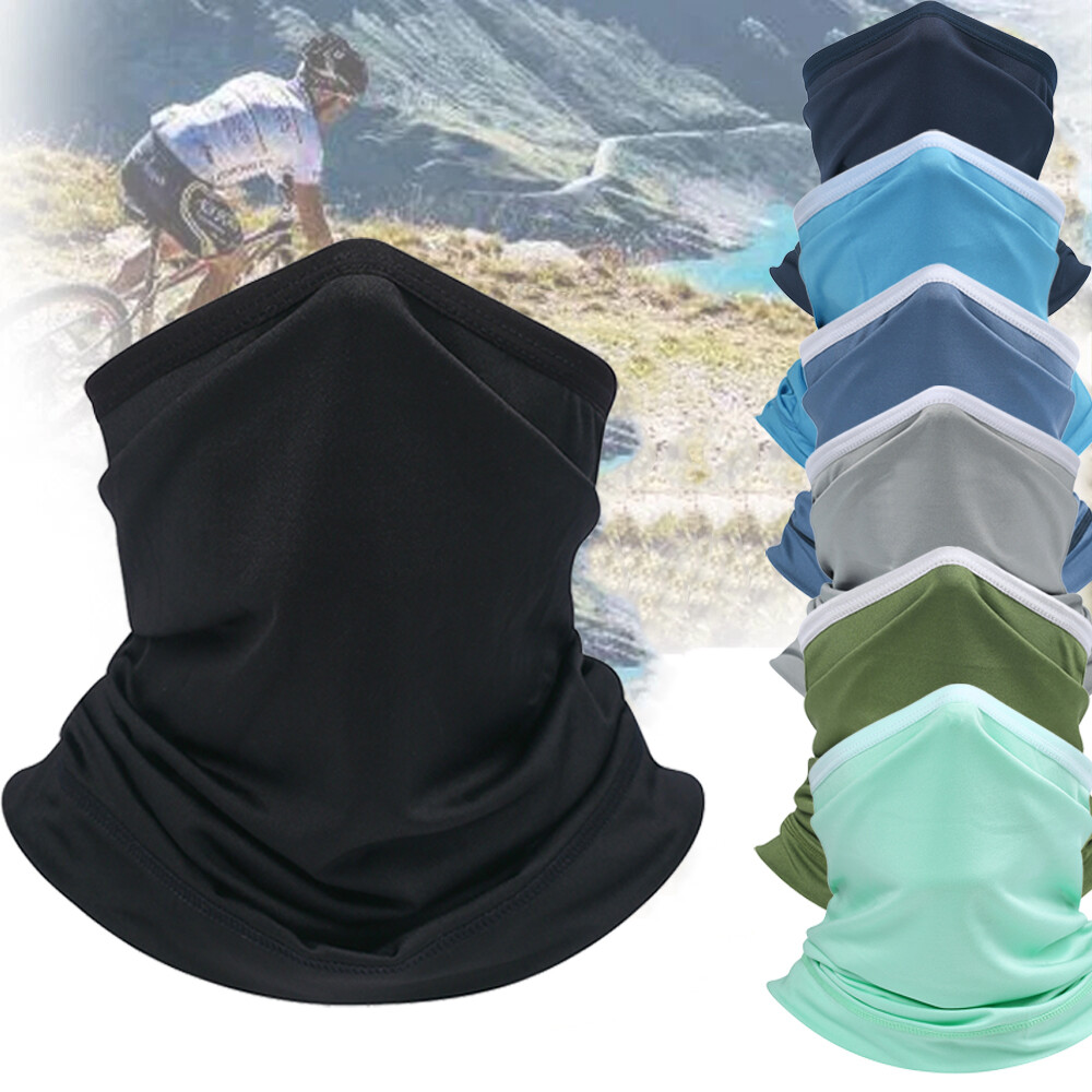 Breathable Cycling Thin Balaclava Bandana Face Mask Neck Gaiter Windproof Scarf