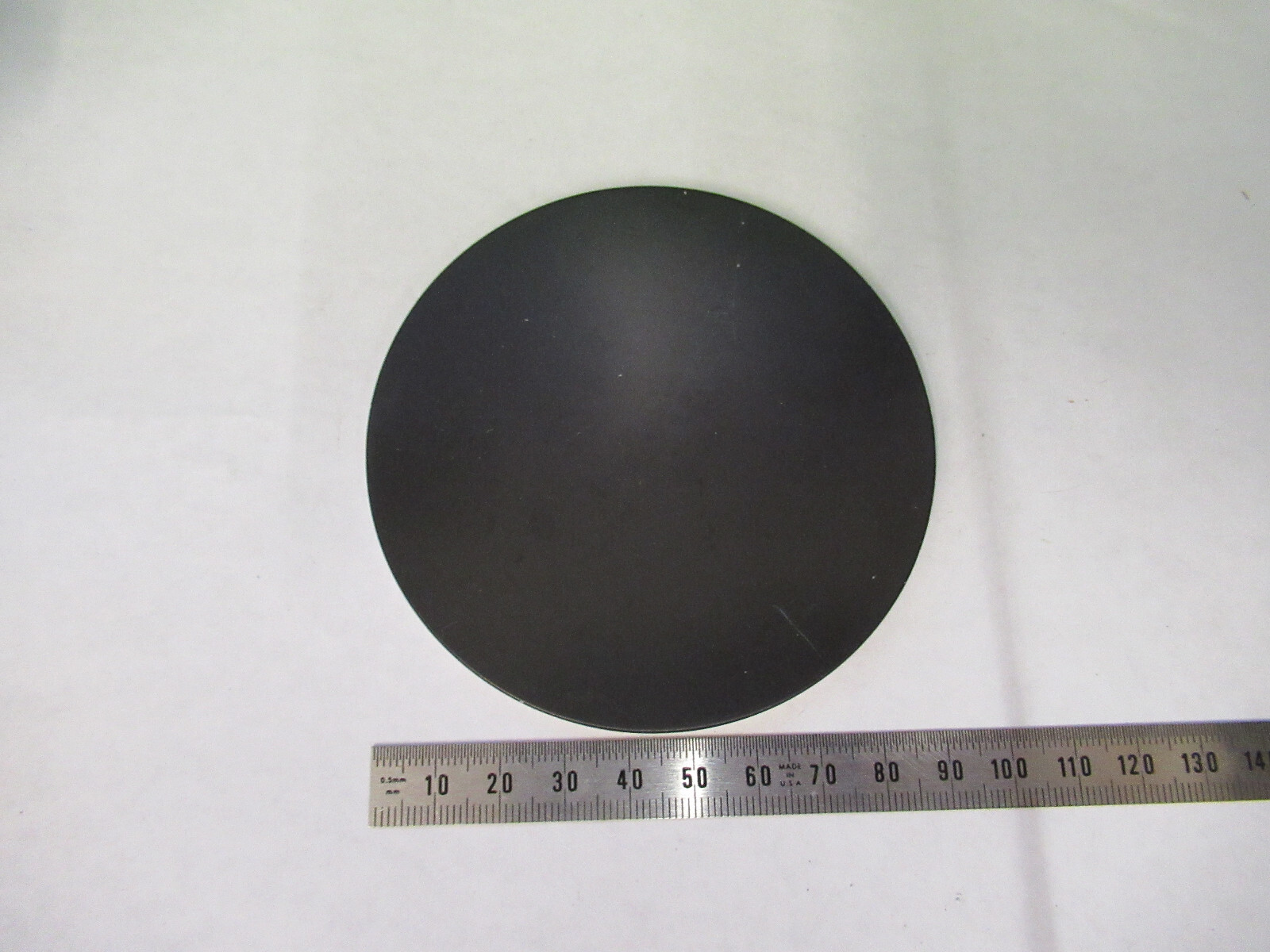 STAGE PLASTIC STEREO DUAL COLOR BLACK WHITE MICROSCOPE PART AS PICTURED 82-A-59