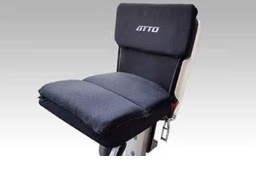 ATTO Padded Cushion for Extra-Comfy Experience (Black)for Electric Scooters