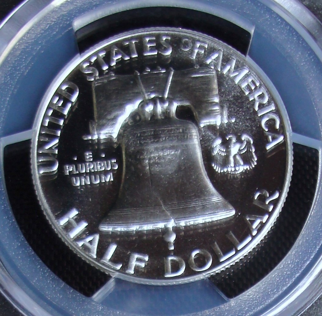 1956 Proof Franklin Silver Half Dollar - PCGS PR 68 - Type 1 - Gold Shield