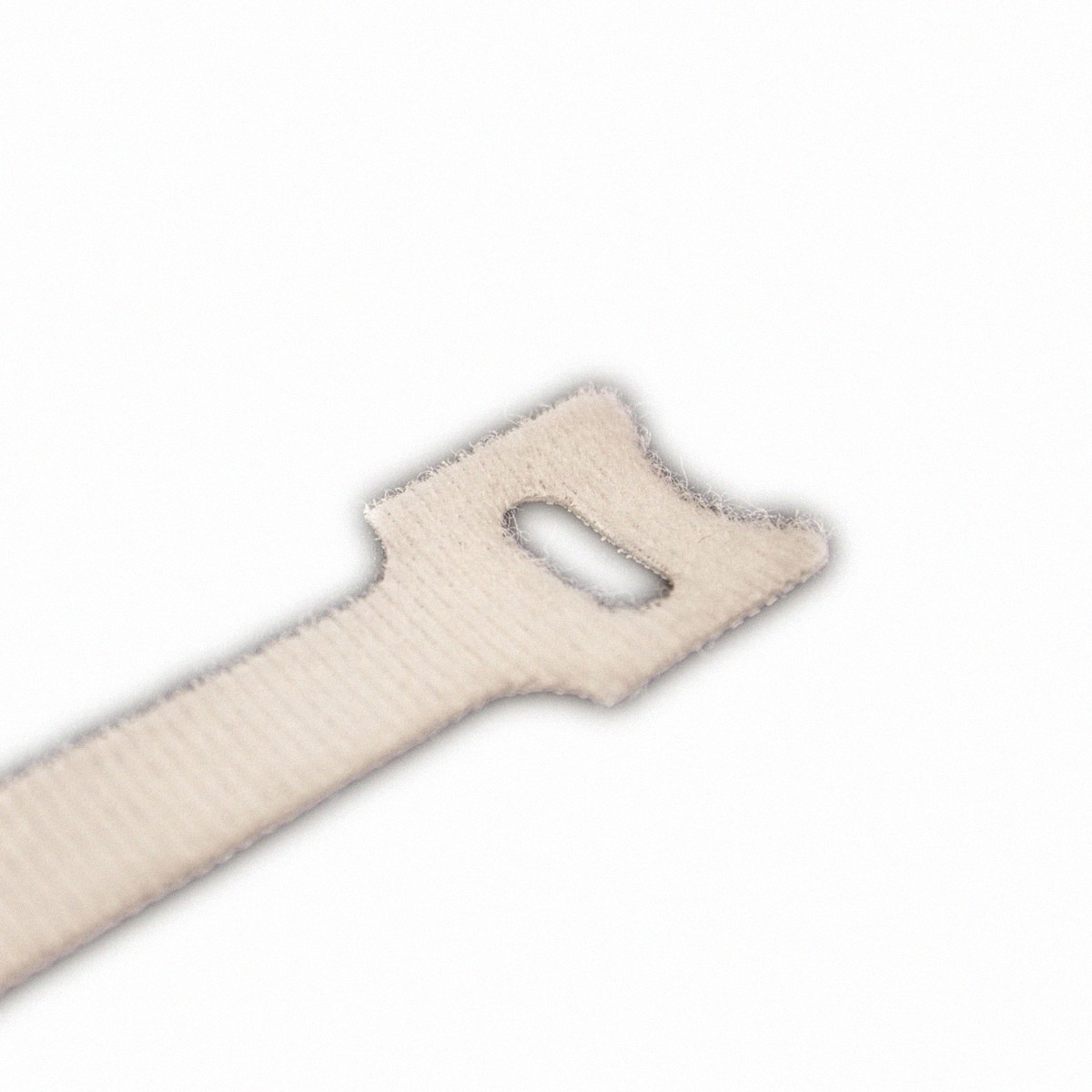10 Inch Hook and Loop Reusable Strap Cable Cord Wire Ties 50 Pack White