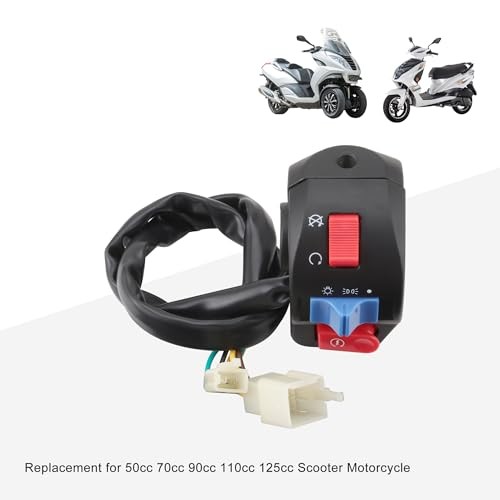 Right Start Switch Assembly Replacement for 50cc 70cc 90cc 110cc 125cc 150cc