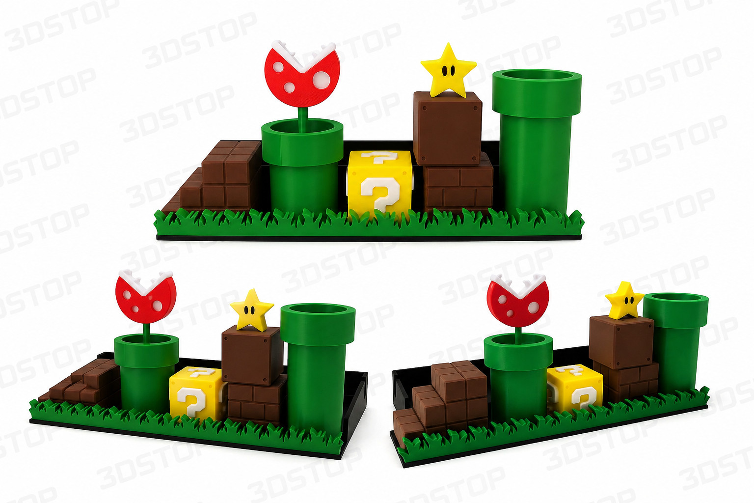 Docking Station Compatible With Nintendo Switch Marioo 3D printed