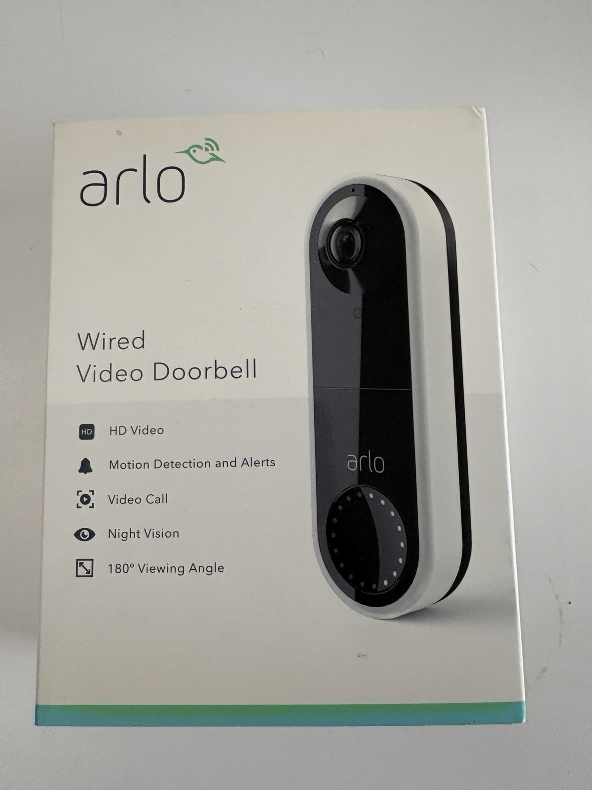 Arlo Wired Video Doorbell AVD1001 New