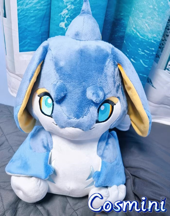 Official miHoYo Genshin Impact 38cm Natlan Koholasaurs Dragon Plush Doll Toys