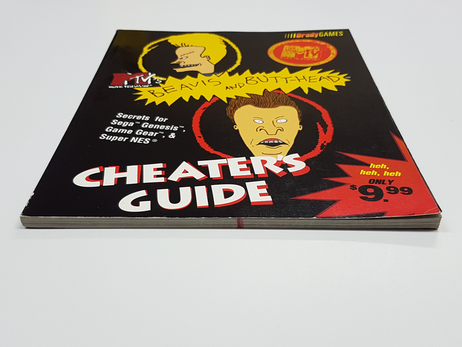 Beavis & Butt-Head MTV's Brady Games Strategy Guide Book