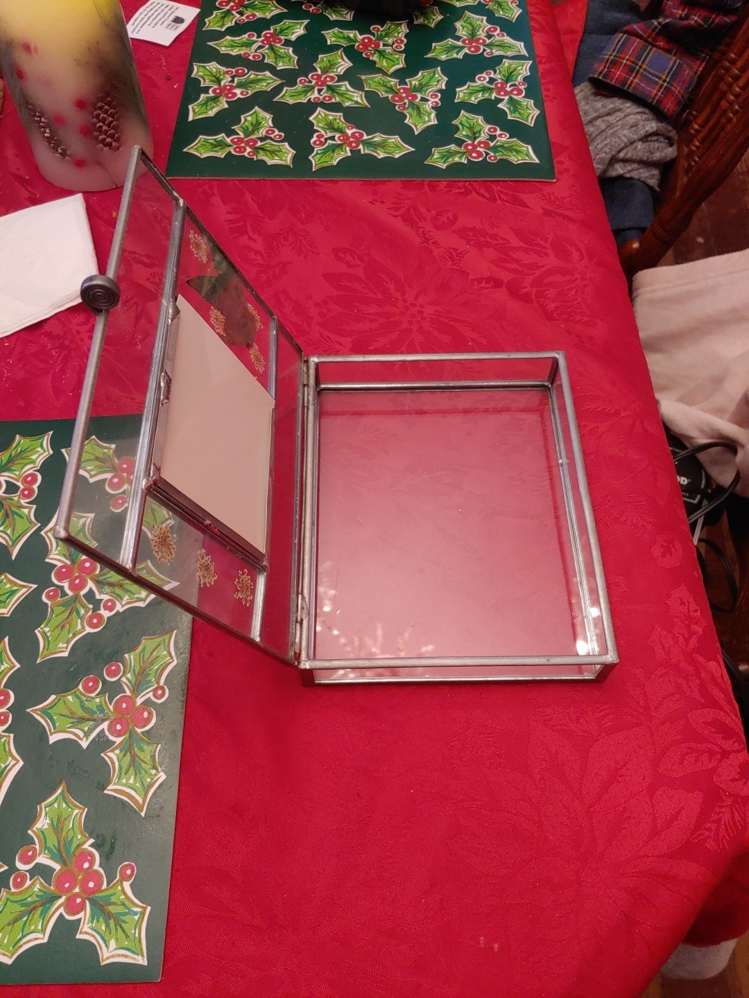 Glass Trinket Box