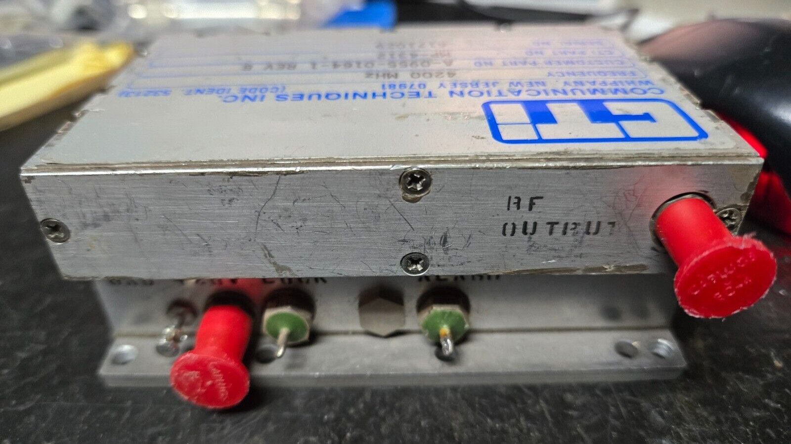 CTI Communication Techniques Inc. MP-4312 Cavity Oscillator 4.2 GHz Tested (data