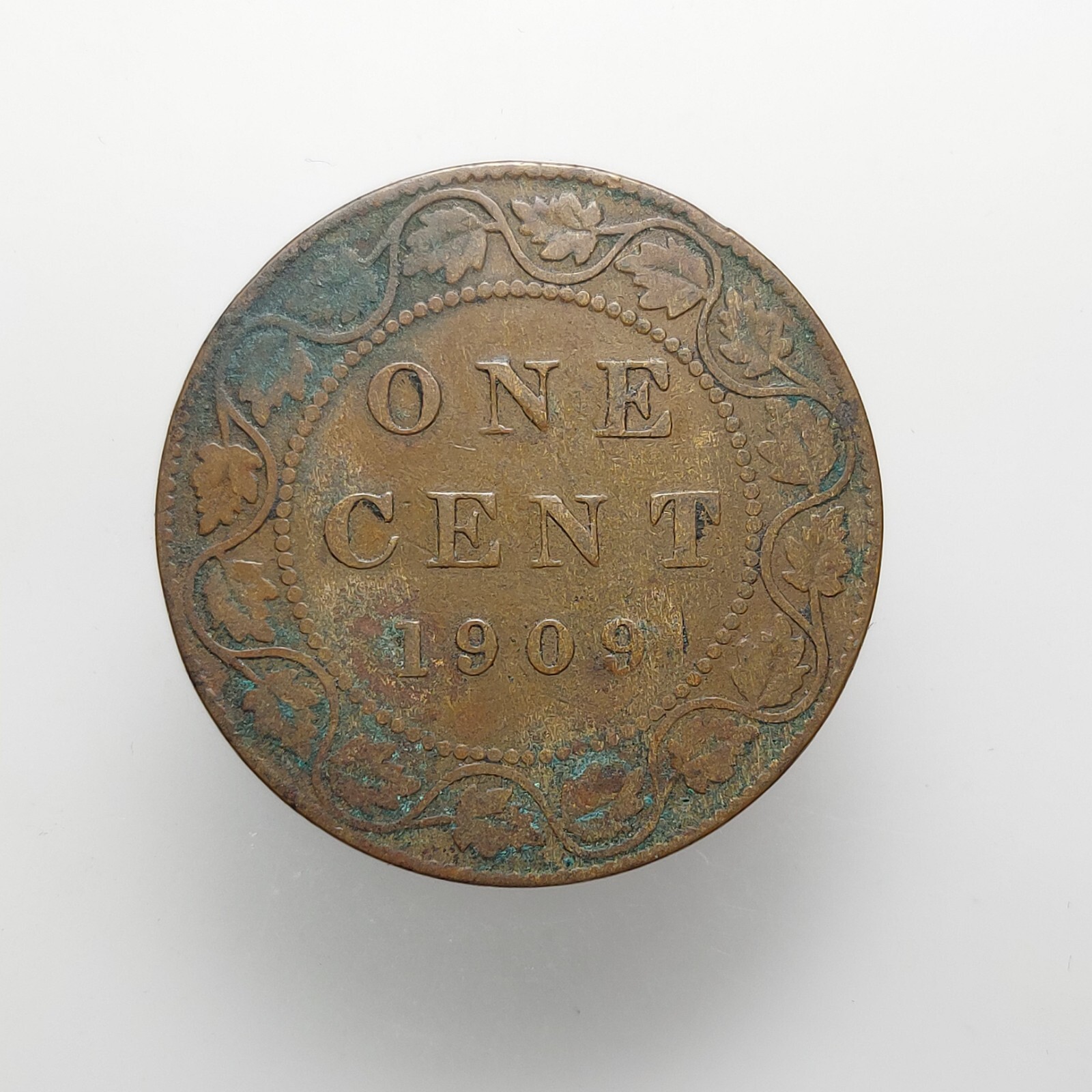 Canada One Cent 1909 Coin N 268