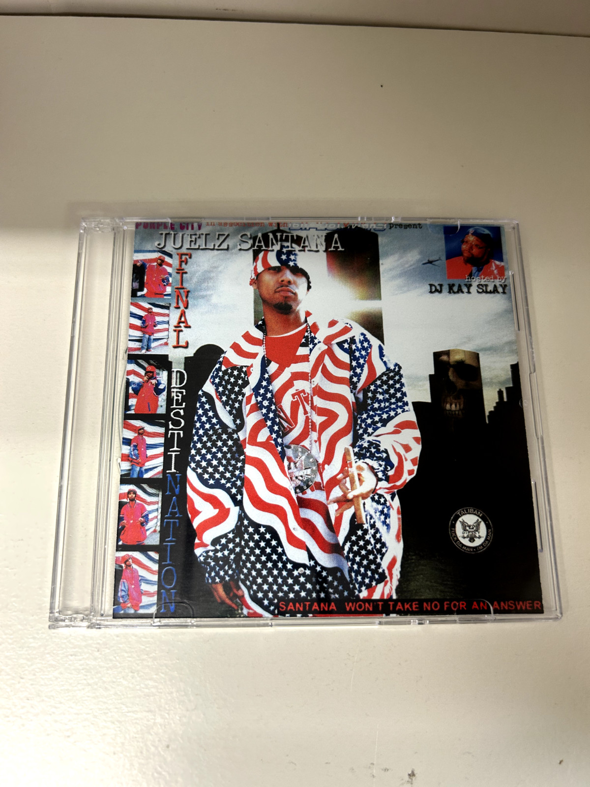 RARE JUELZ SANTANA FINAL DESTINATION DIPSET PURPLE CITY NYC PROMO MIXTAPE MIX CD