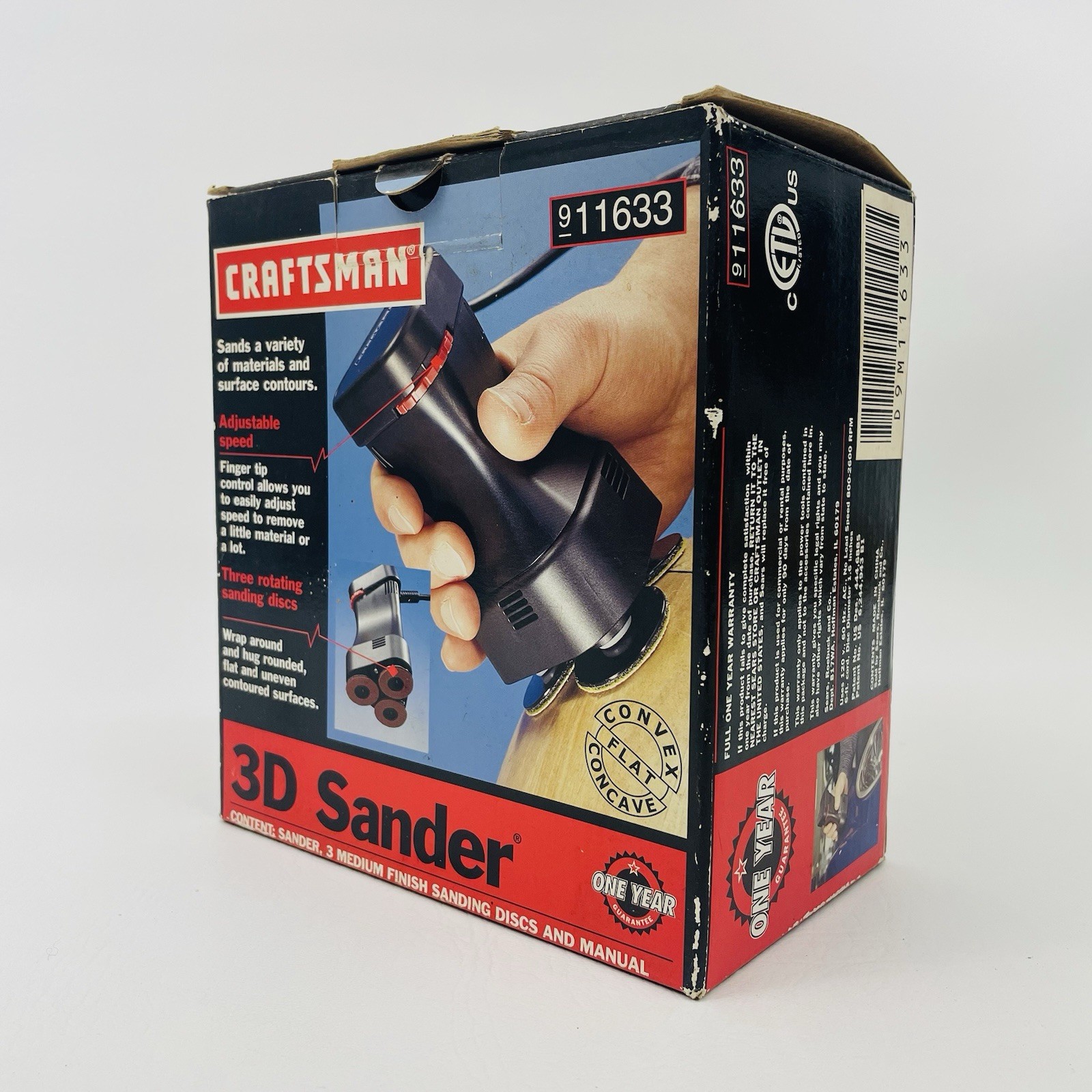 Craftsman Variable Speed 3D Sander 911633 - Vintage - Light Use