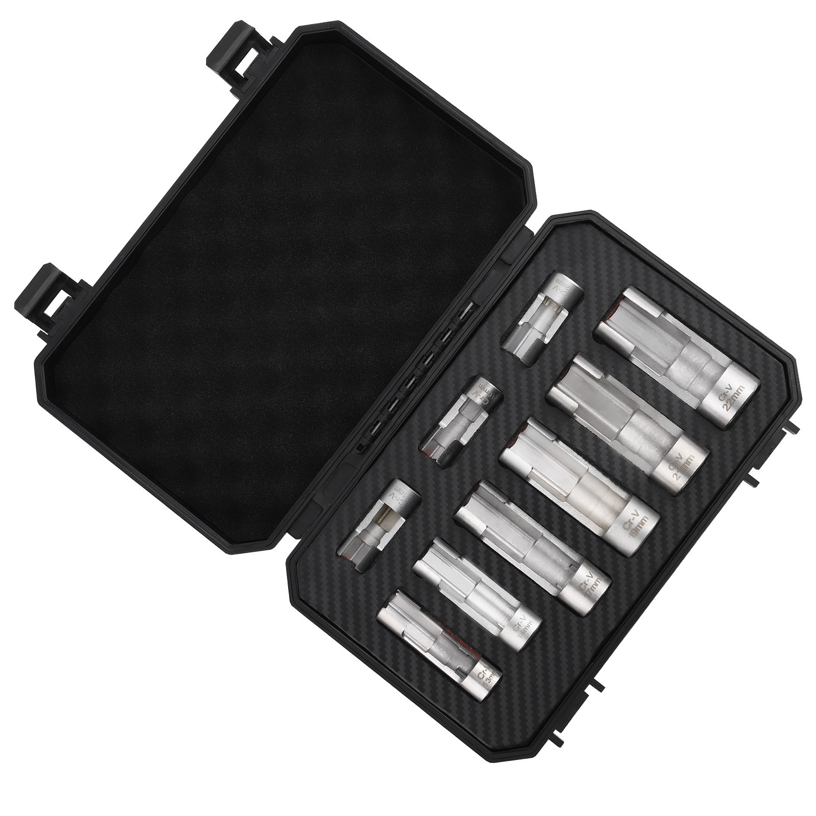 Diesel Injector Fuel Line Socket Wrench Set 17mm 19mm 21mm 22mm 3/8" sockets
