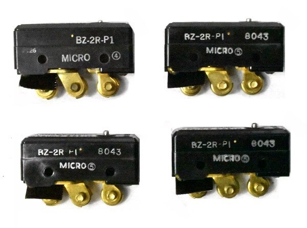 [Lot of 4] Honeywell BZ-2R-P1 Micro Switch