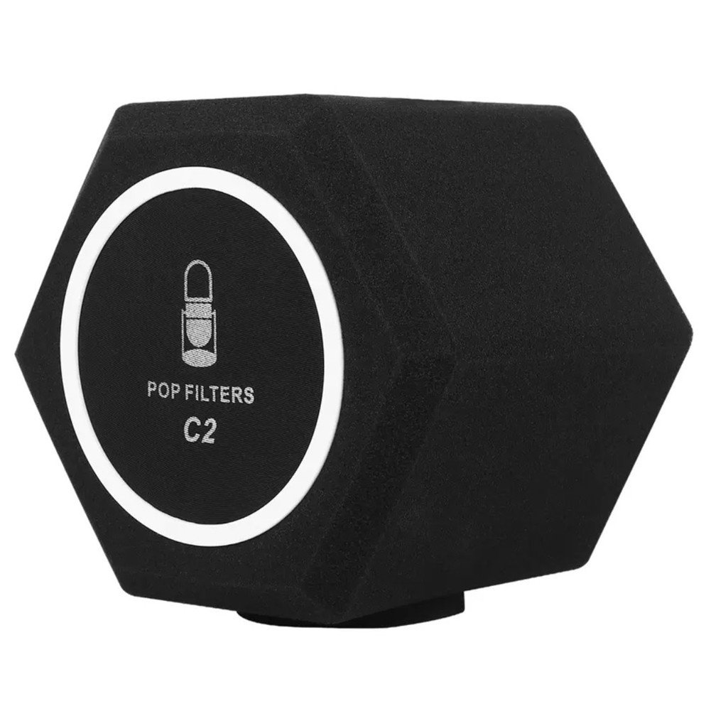 C2 Microphone - Wind Shield Acoustic for Record Studios Mic Sound-Absorbing7614
