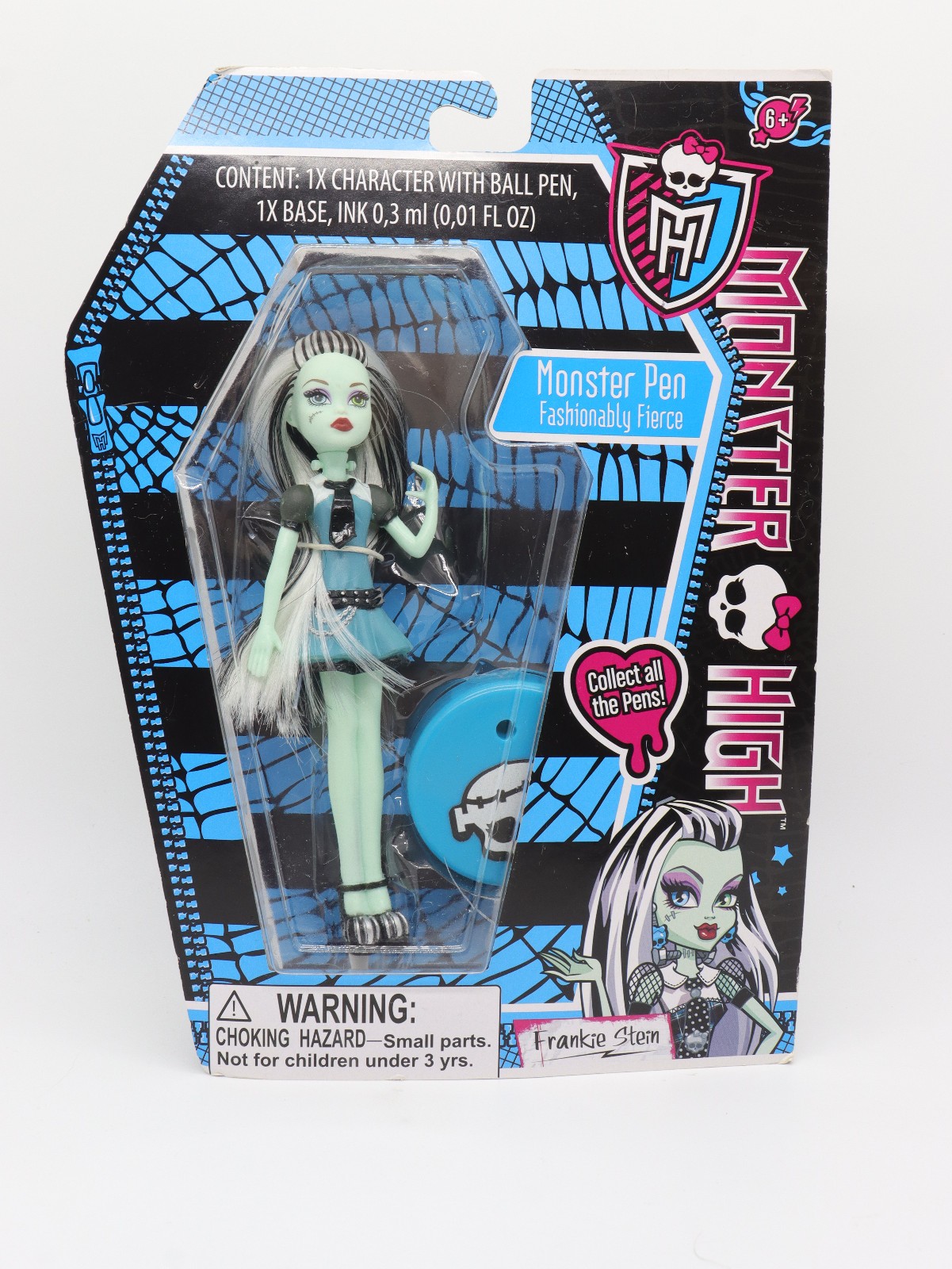 Monster High Pen Monster Pen Fashionably Fierce Frankie Stein NIB