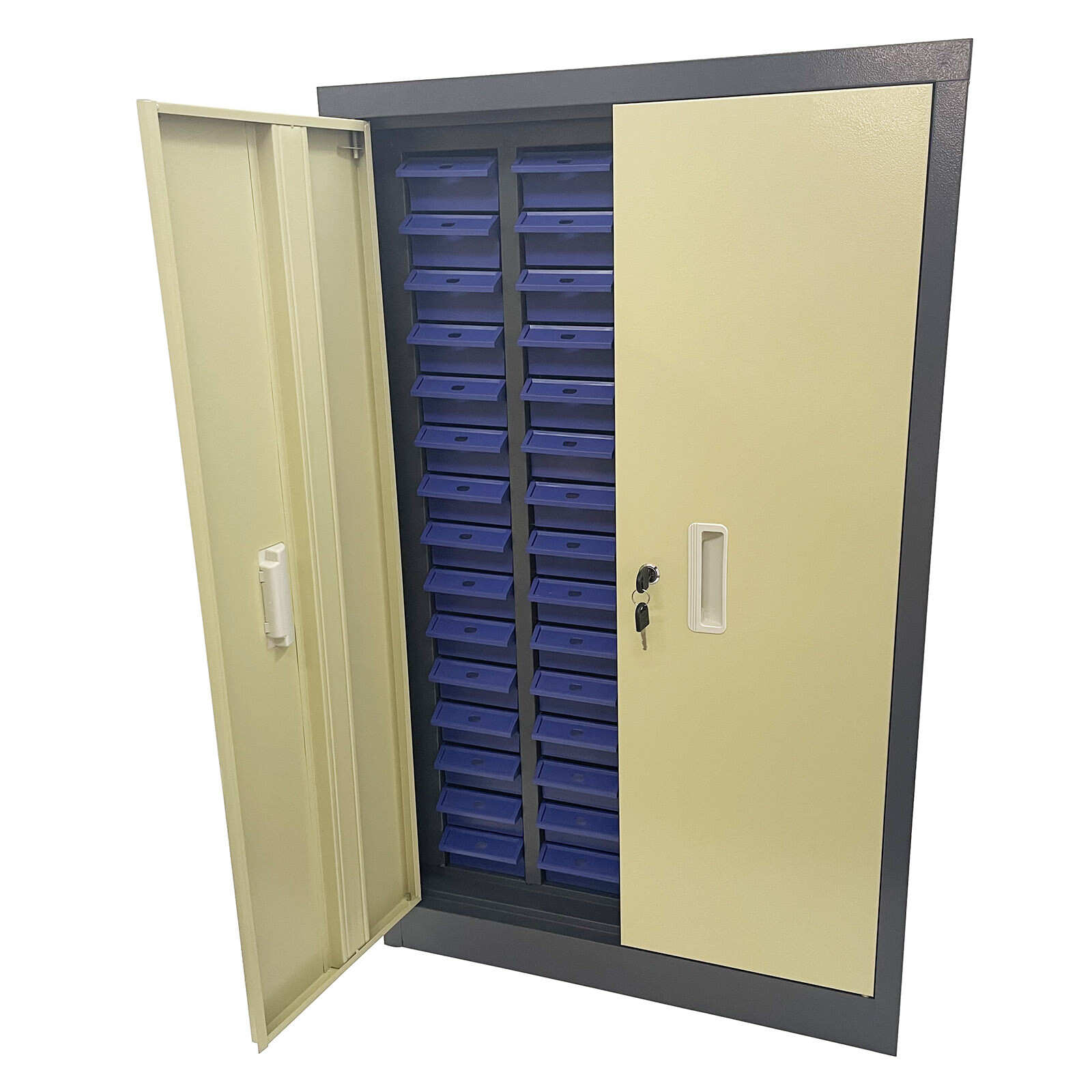 Bolt And Nut Tool Storage Cabinet Contains 60 Drawers Organization Shelves