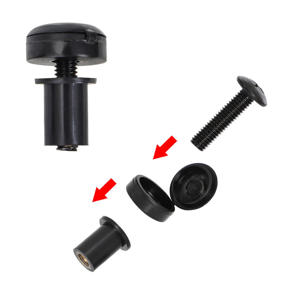 For Arctic Cat Snowmobile Windshield Mounting Hardware Screw Expansion Nuts Kit