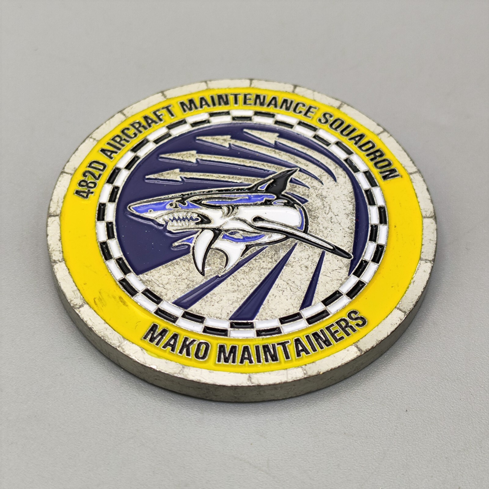 USAF 482D Aircraft Maintenance Squadron Makp Maintainers Challenge Coin