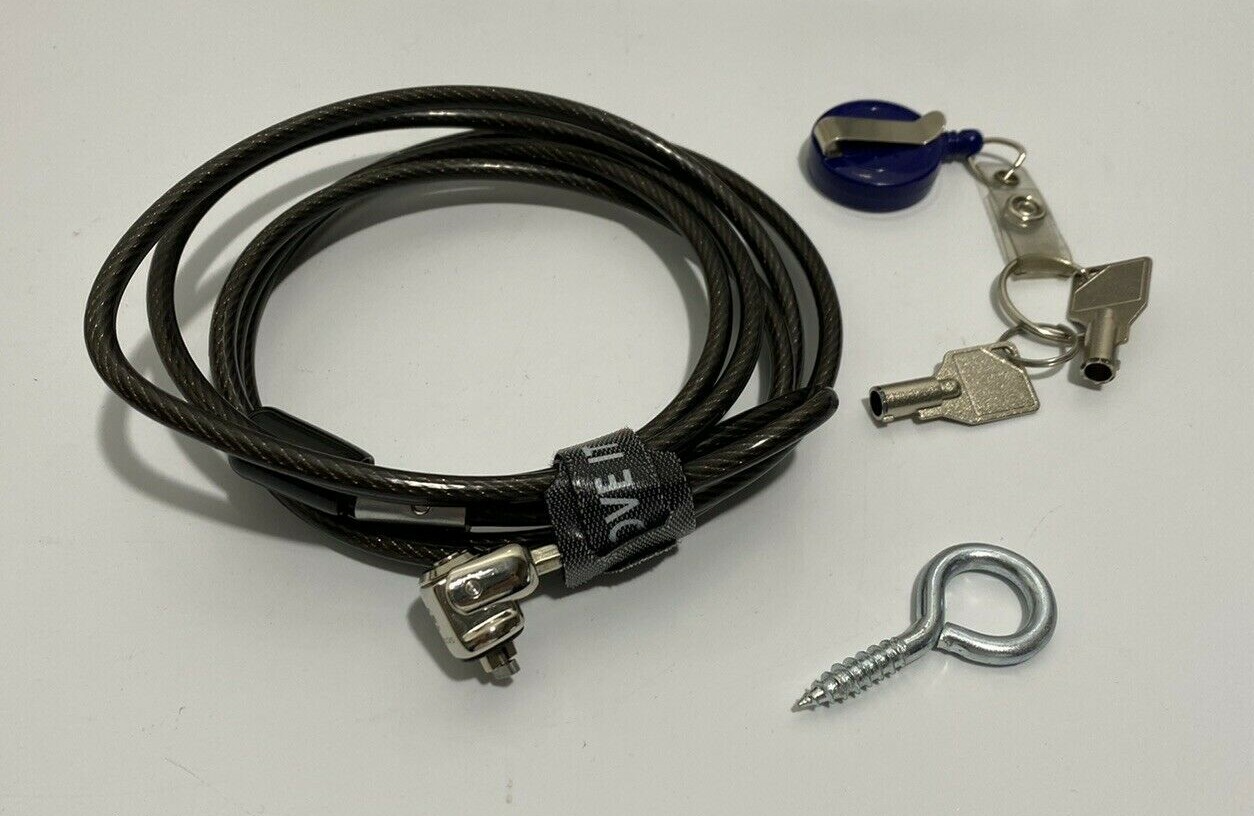 (NEW OPEN BOX) Compulocks CL15UTL Universal Tablet Cable Lock, NO SECURITY PLATE