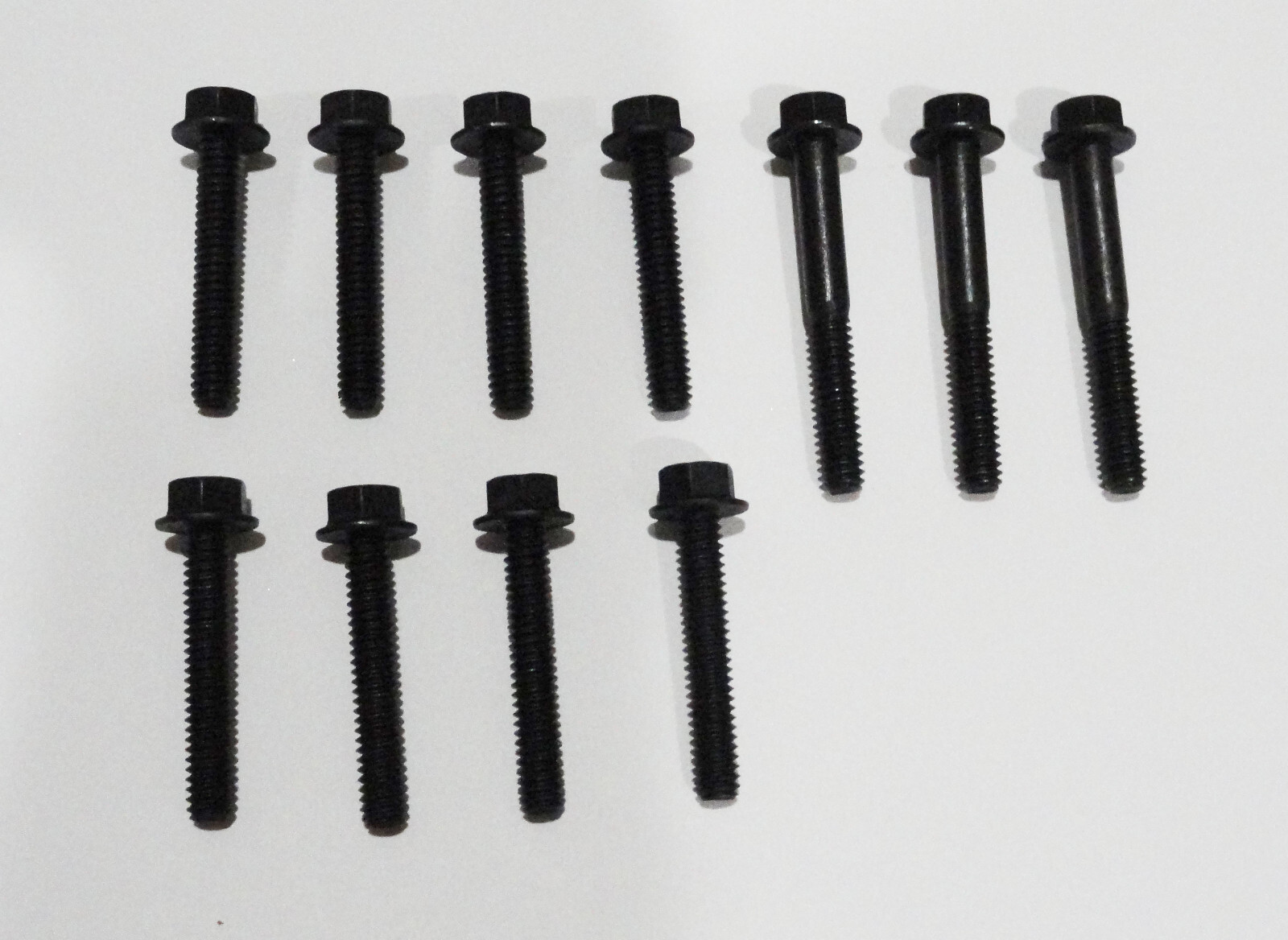 92-97 LT1 Corvette Trans Am Camaro Impala Timing Cover Mounting Bolts BLACK