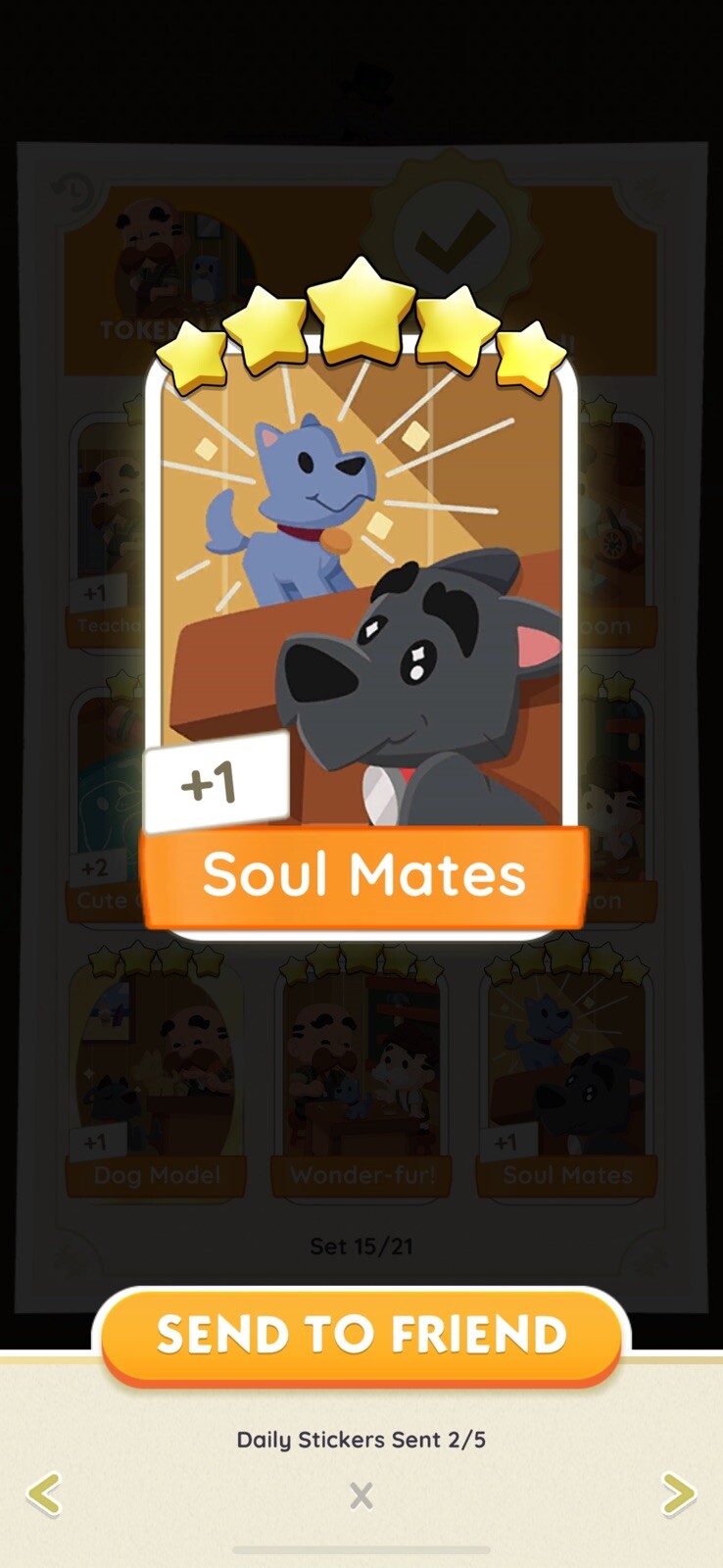 monopoly go stickers 5 star