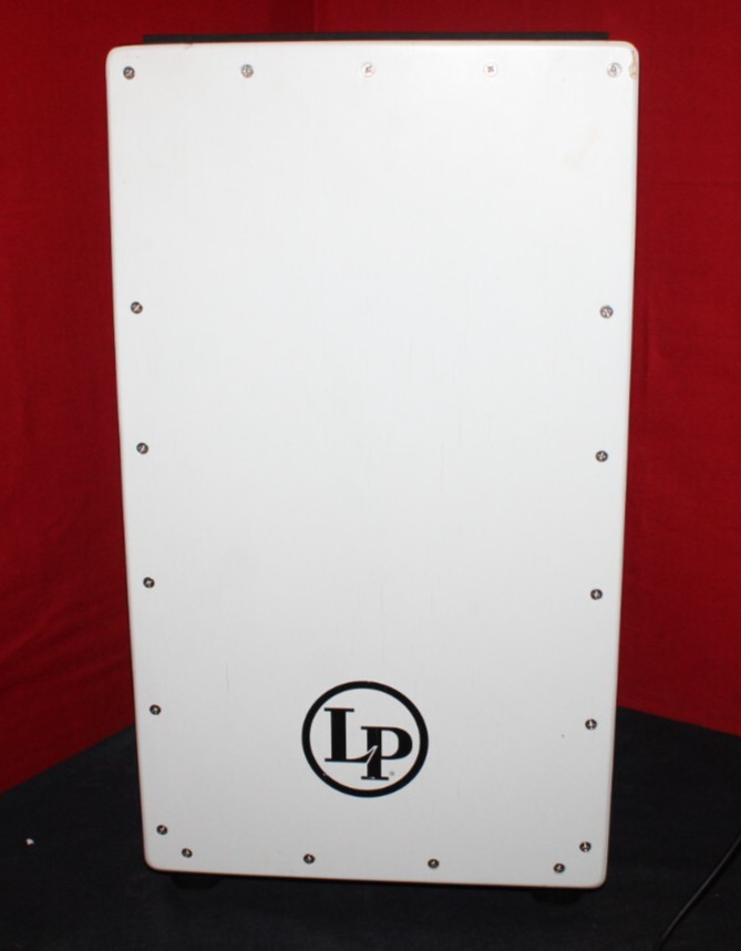 LP Prism Snare Cajon, With top Pad seat white AO4057256