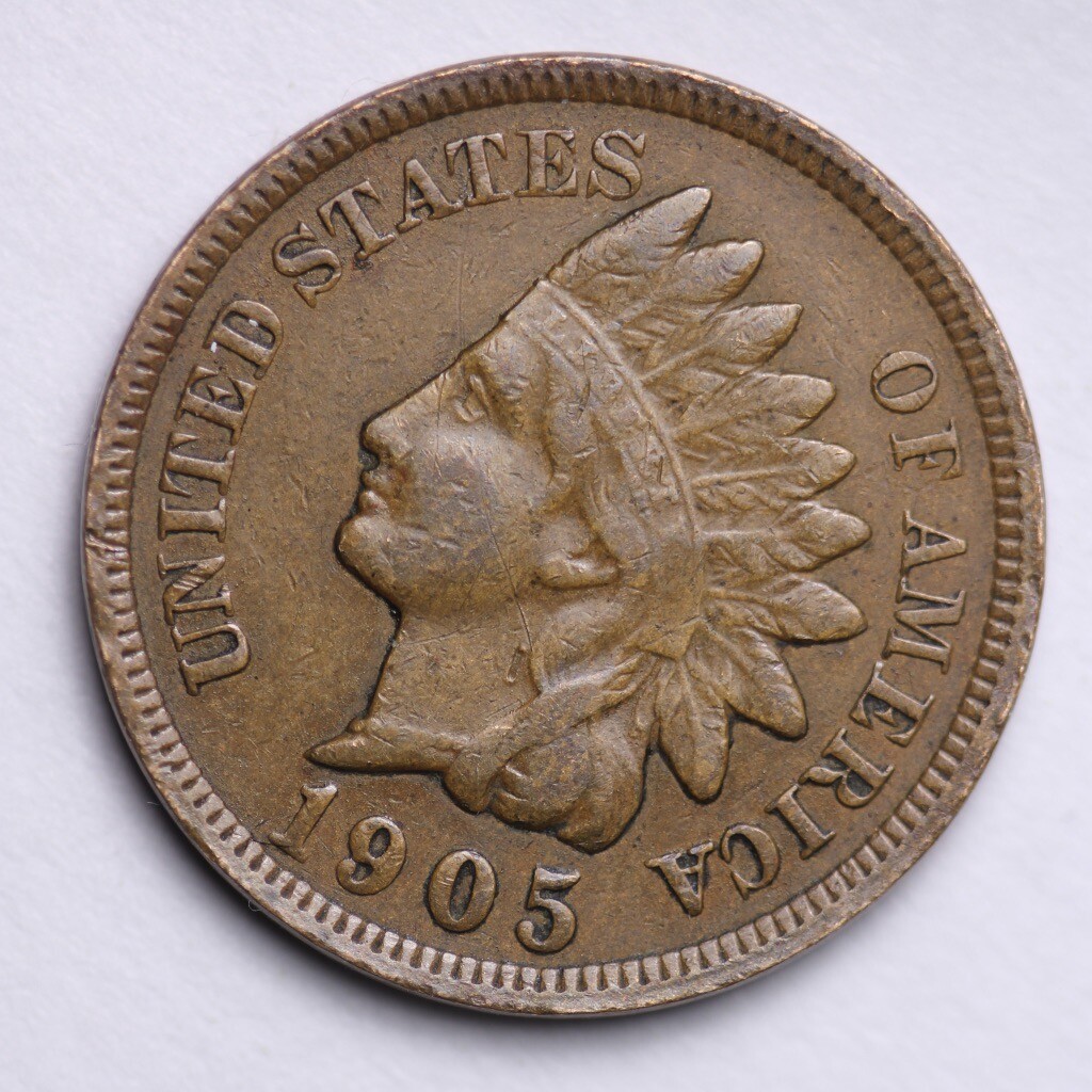 1905 Indian Head Cent Penny NICE VF / XF Sharp LIBERTY -- FREE SHIPPING **