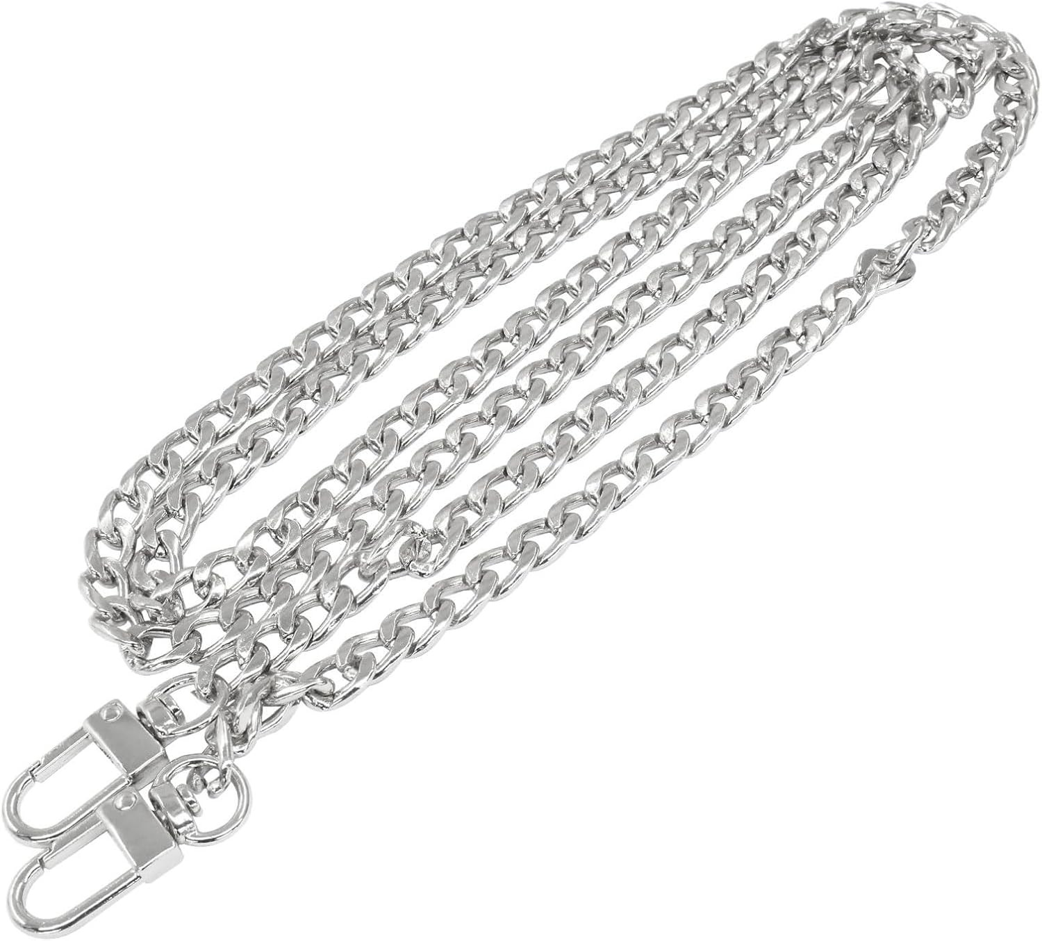 47 Inch Silver Purse Chain Strap | Purse Straps  Crossbody, Purse Extender Chain