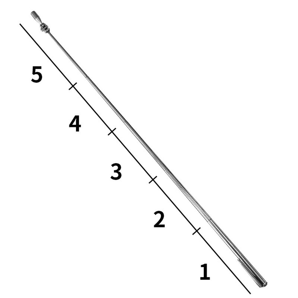 Retractable Telescopic Magnetic Tool for Tight Spaces and Small Objects