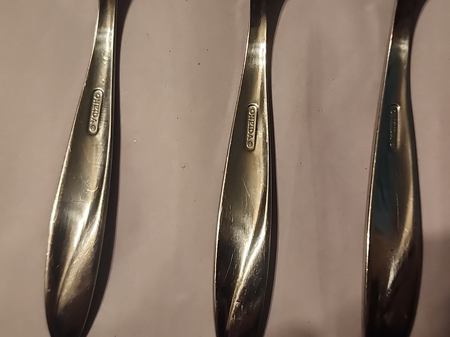 23pc Simmer by Oneida Stainless Flatware- Spoon, Fork, Knife