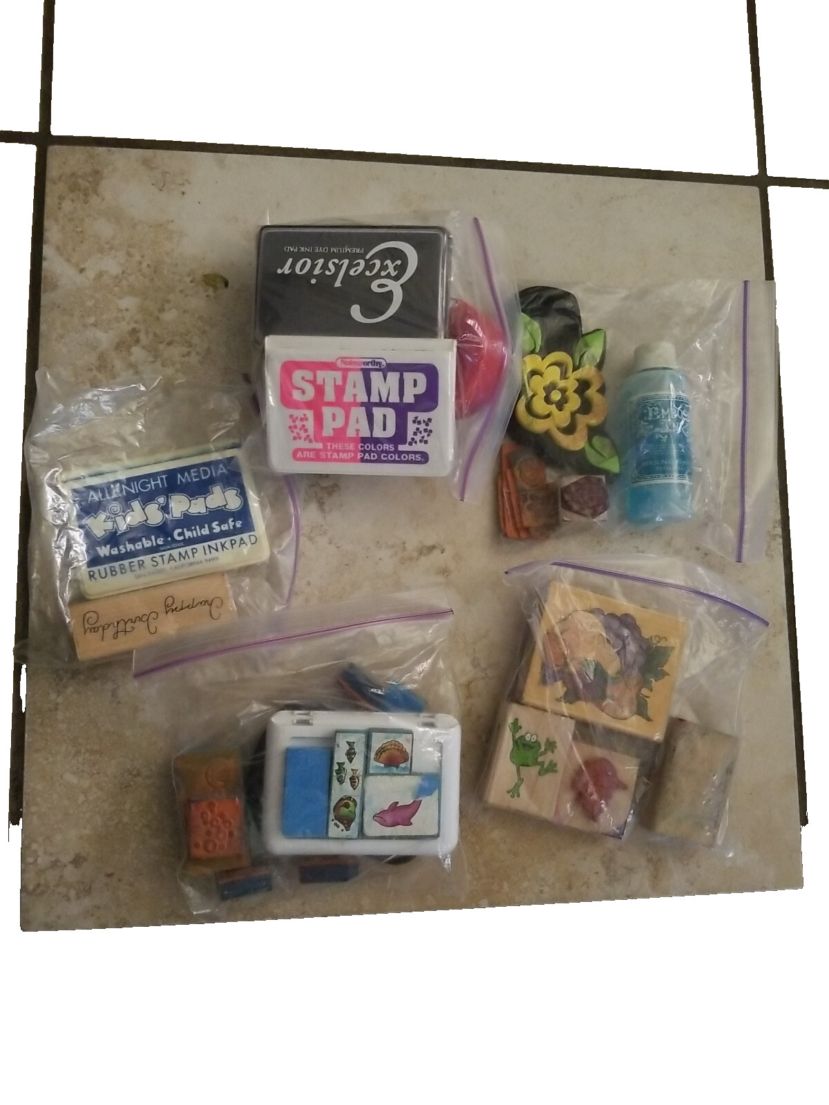 Ink Pads for Stamping - Crafting Craft Booking Lots of 5 bags colors and Brands