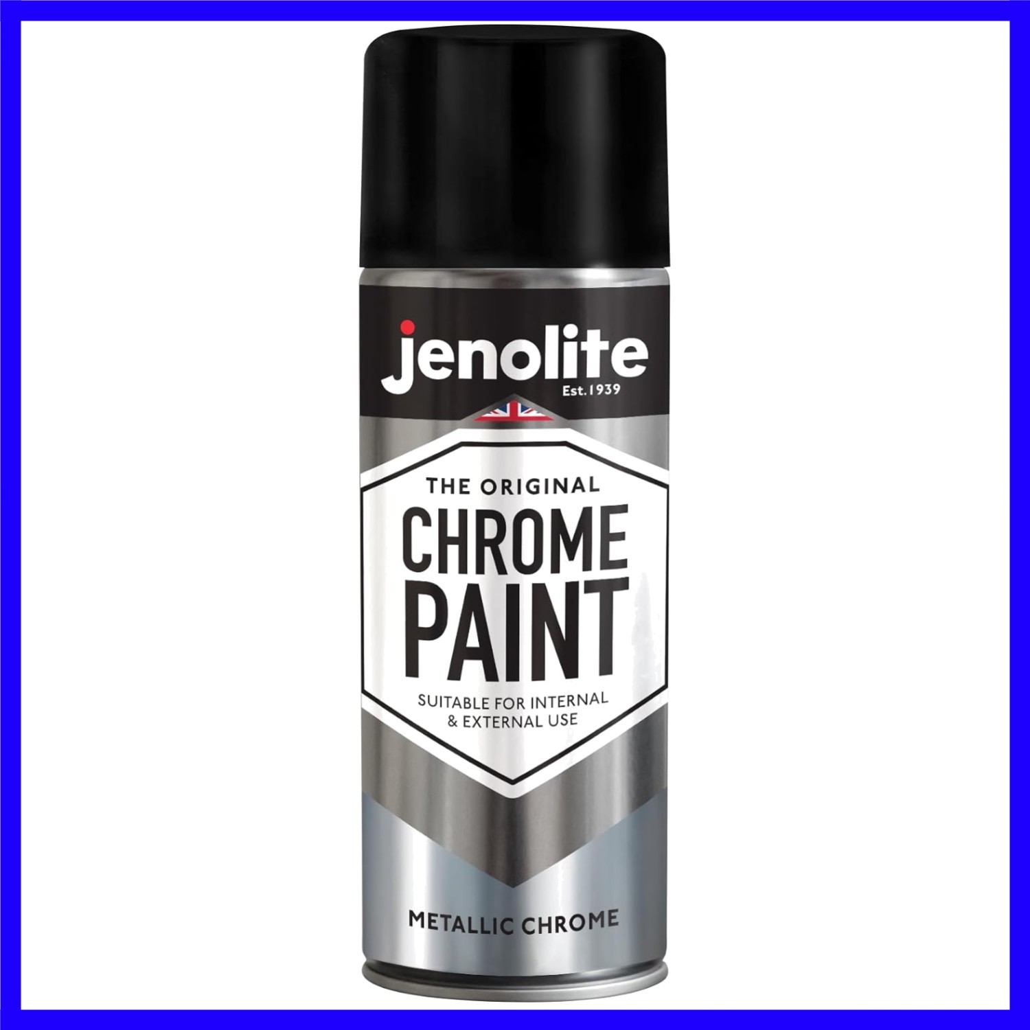 Chrome Spray Paint - Smooth Chrome Finish - Multi Surface Paint for Metal, Pl...