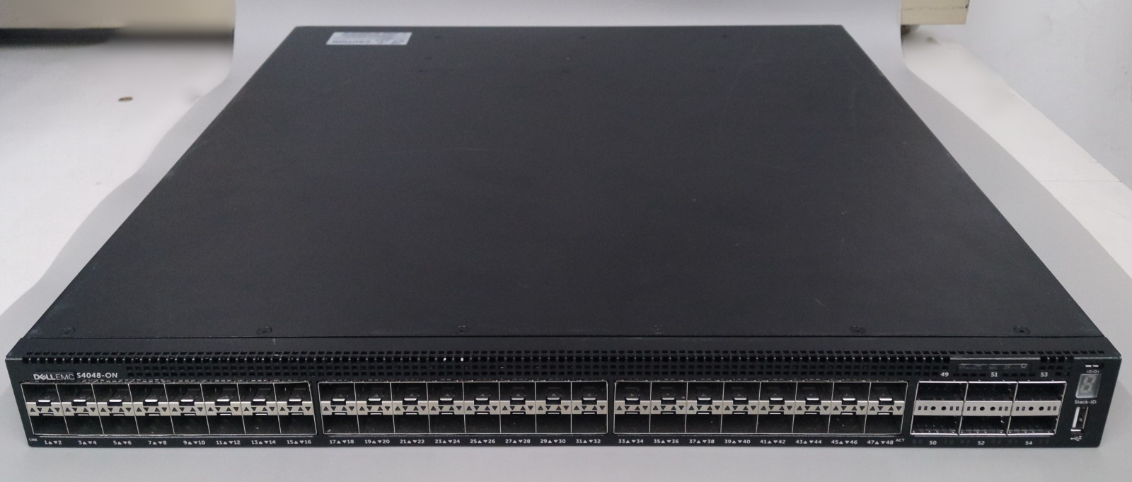Dell Networking S4048-ON 48 Port 10GbE SFP+ 6 Port 40GbE QSFP+ Switch Dual PSU