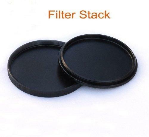 Fotasy 49mm Metal Filter Stack Caps, Filter Stack 49mm, Aluminum Alloy, Slim