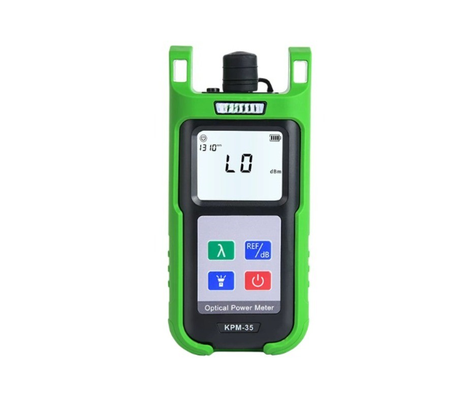 Fiber Optic Power Meter, High-Precision Optical Attenuation Tester, Photometer