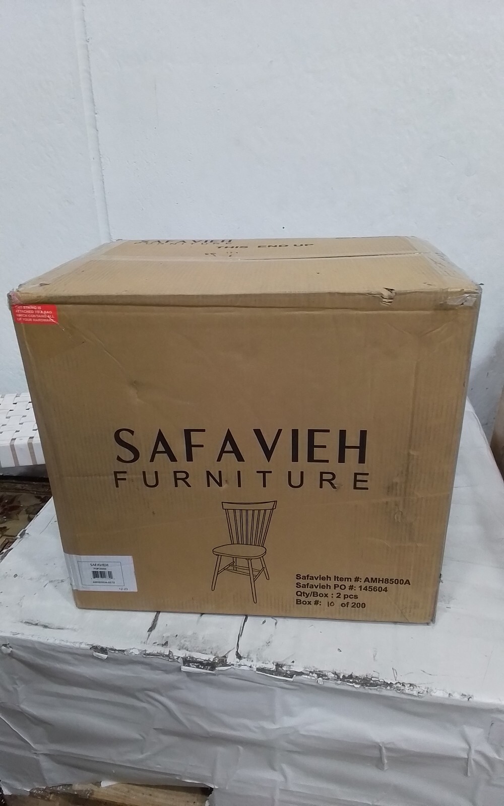 Safavieh PARKER SPINDEL SIDE CHAIR, Reduced Price 2172746730 AMH8500A