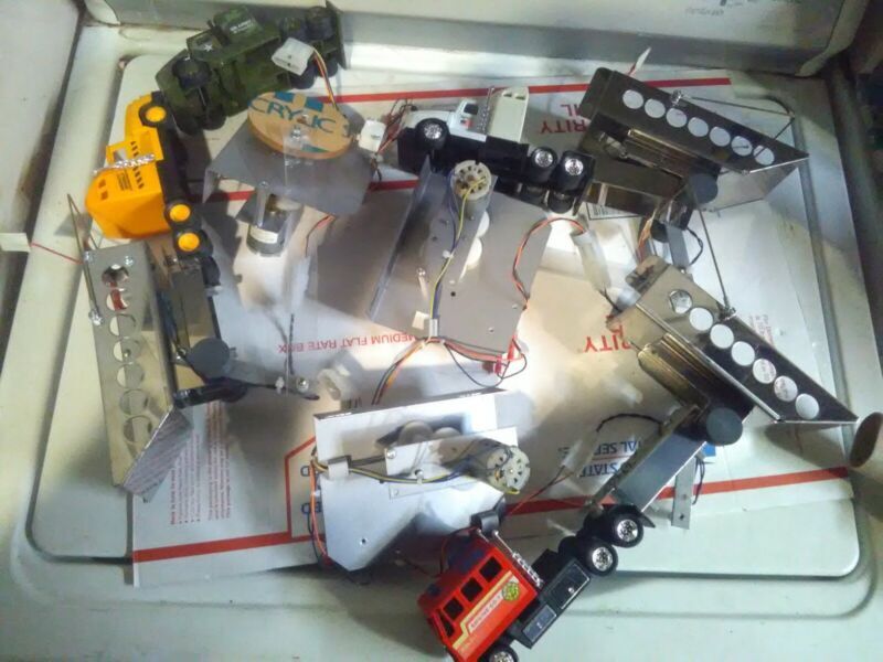 big rig trucking arcade redemption truck motor lot #8