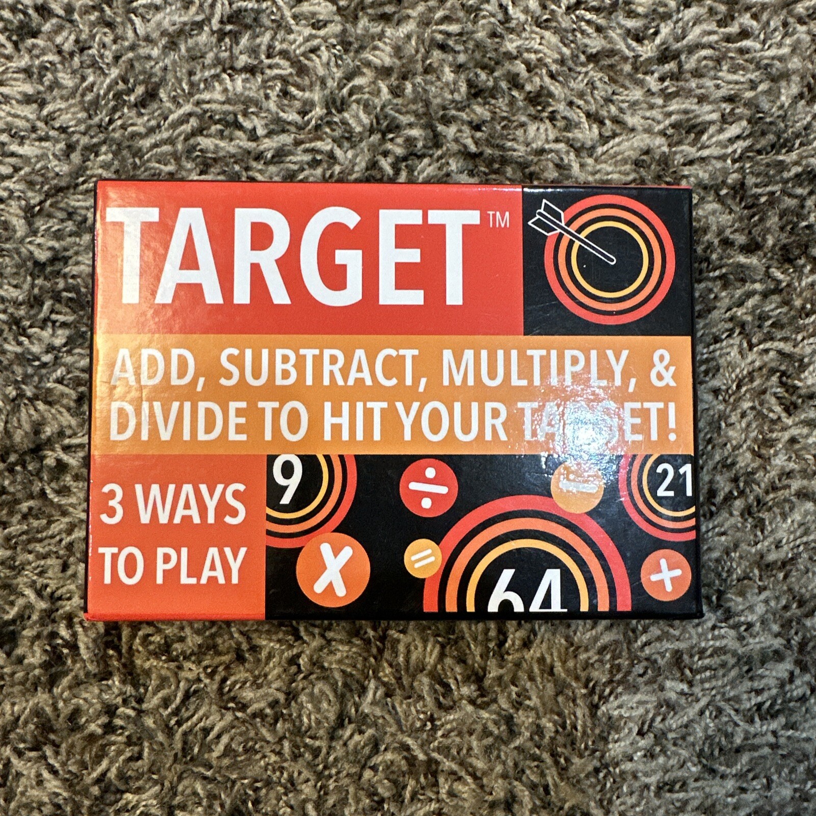 Target Math Game | A Teacher-Recommended, Fast-Paced Mental for Open Box