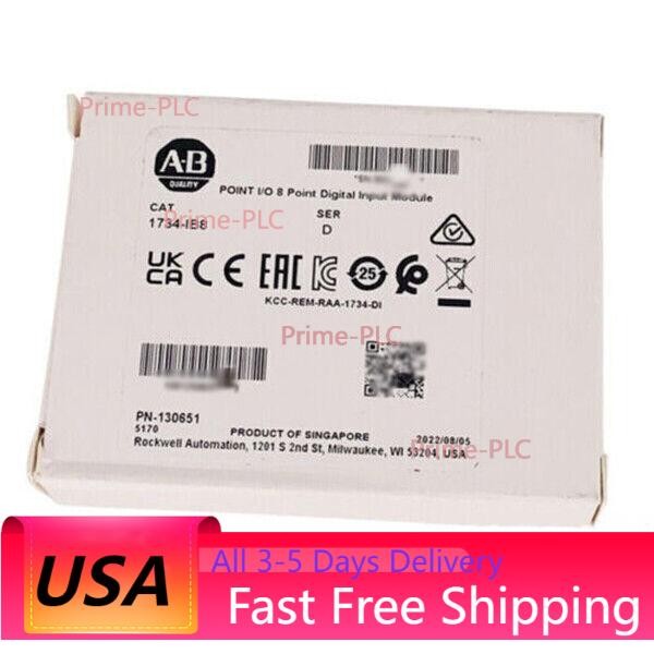New Factory Sealed AB 1734-IB8 Allen-Bradley 8 Point Digital Input Module USA