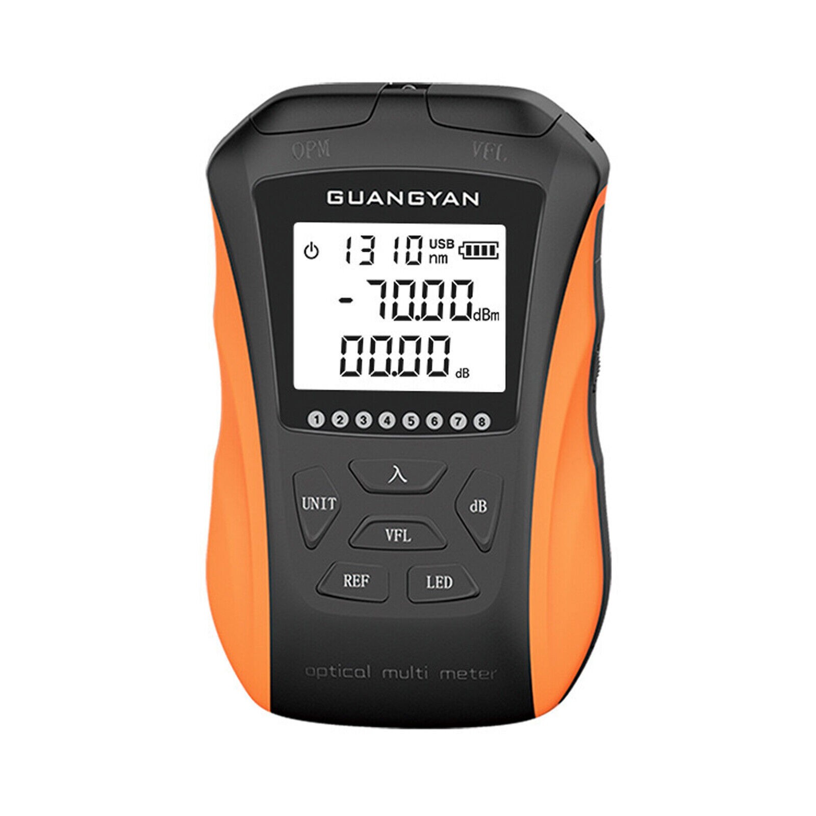 4in1 Fiber Optic Cable Tester Multiple Optical Power Meter Visual Fault Location