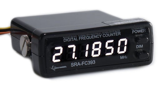 Texas Ranger SRA-FC393 White Digit Plug &Play Plug Digital Frequency Counter NEW