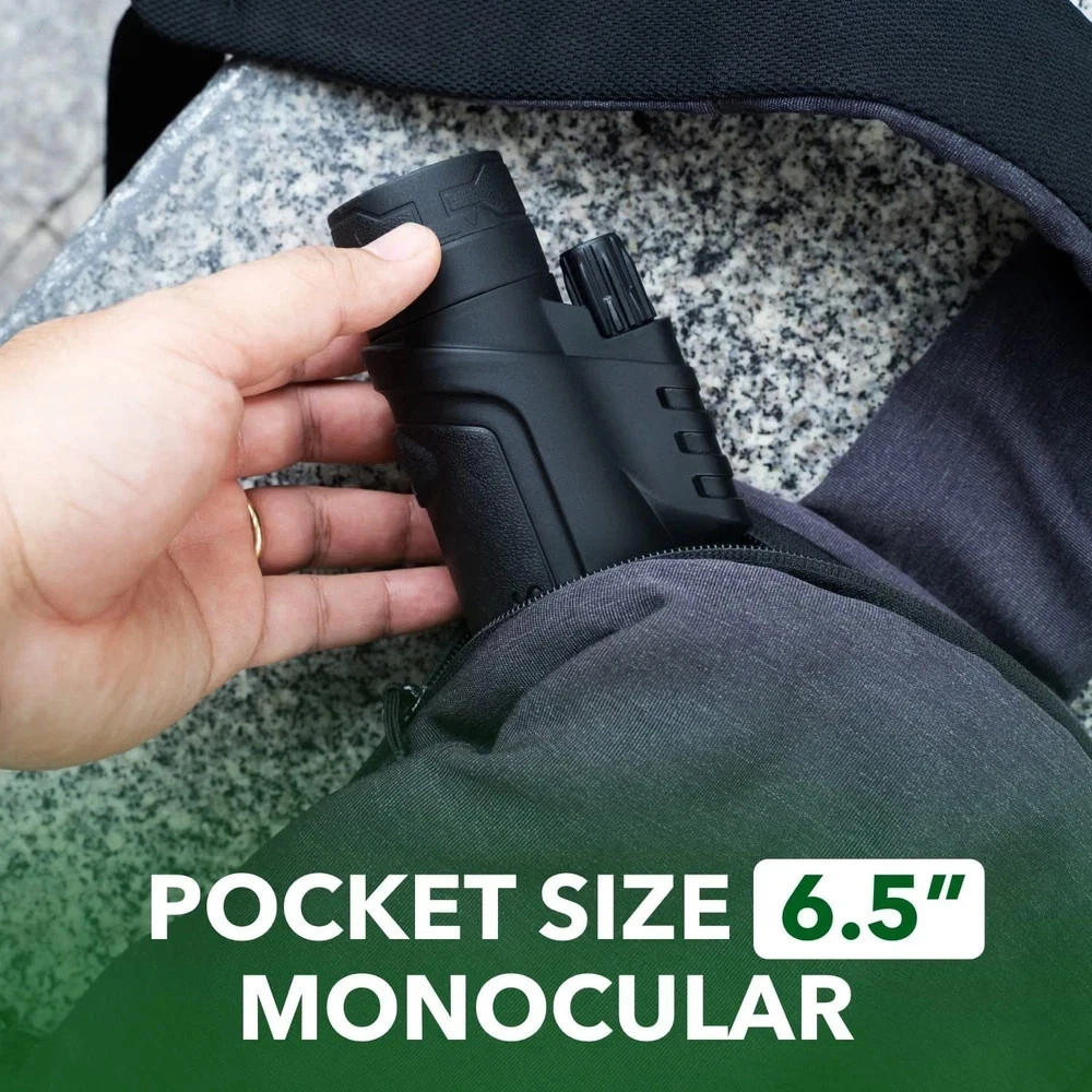 STARSCOPE Monocular G3 - Long-Range 10x42 High Powered Monocular | Small Mono...