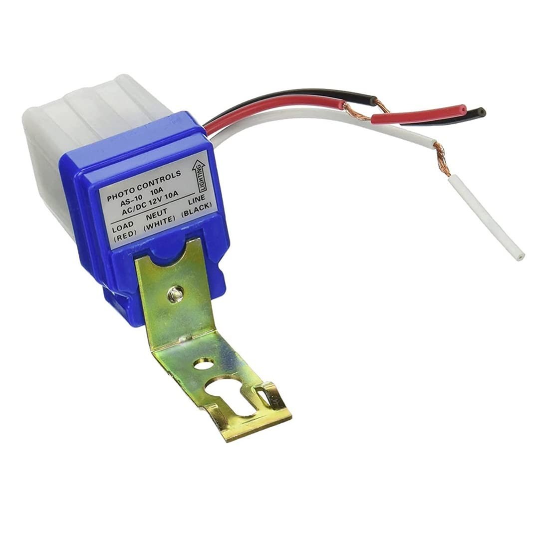3-Piece 12V 10A Dusk Sensor Switch Set for Automatic Night Lighting Solutions