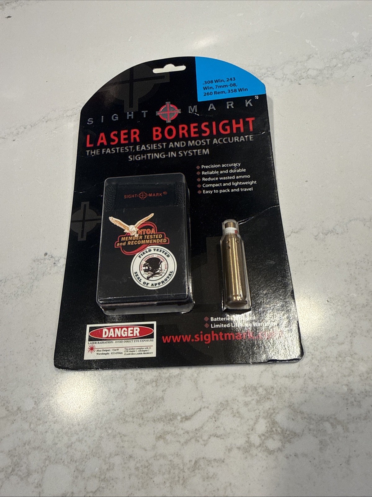 Sightmark SM39005 Rifle Boresight Red Laser for 308 Win/ 243 Win