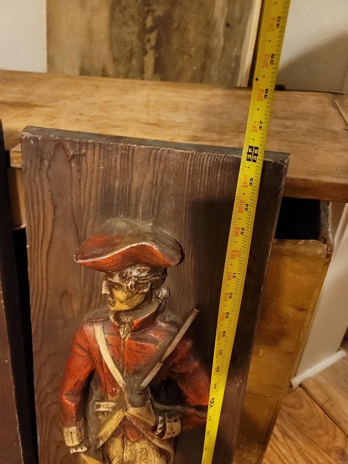British Red Coat Wall Decor fiberglass revolutionary civil war Militaria Den